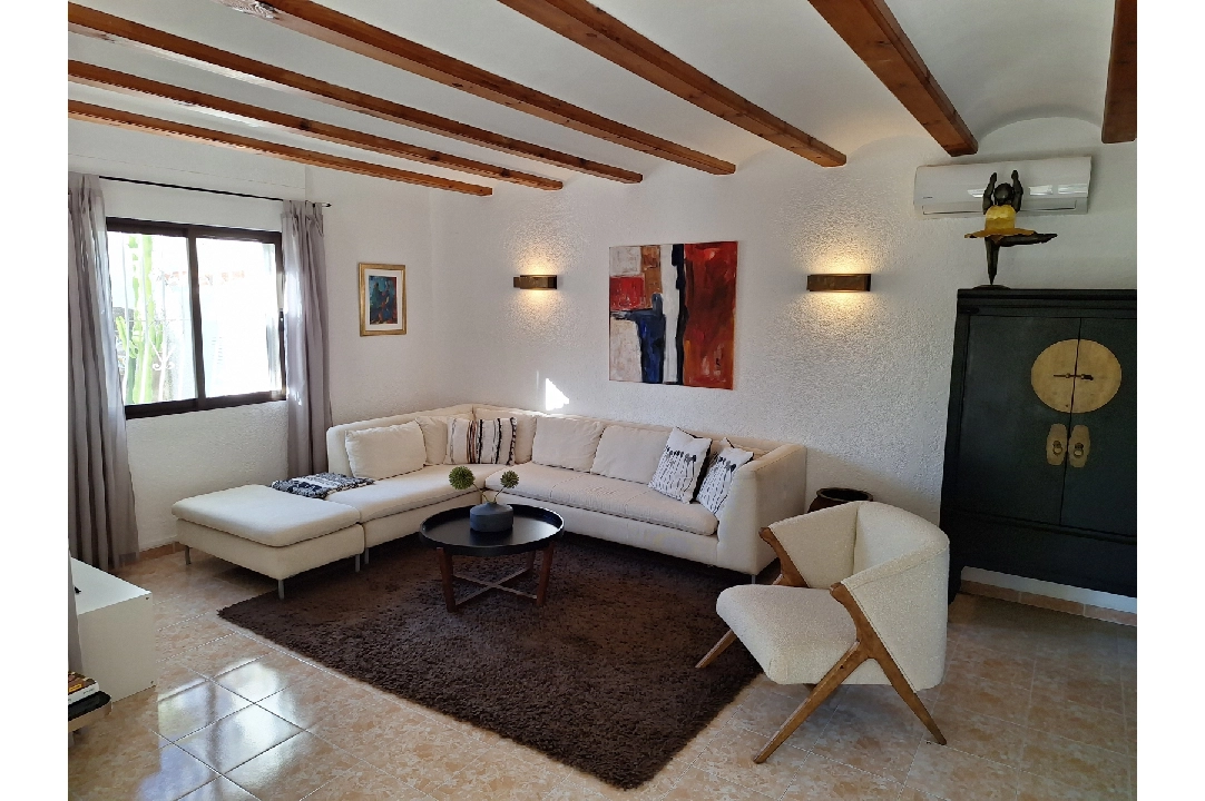 summer house in Els Poblets for holiday rental, built area 126 m², year built 1995, condition modernized, + central heating, air-condition, plot area 560 m², 2 bedroom, 2 bathroom, swimming-pool, ref.: V-0117-14