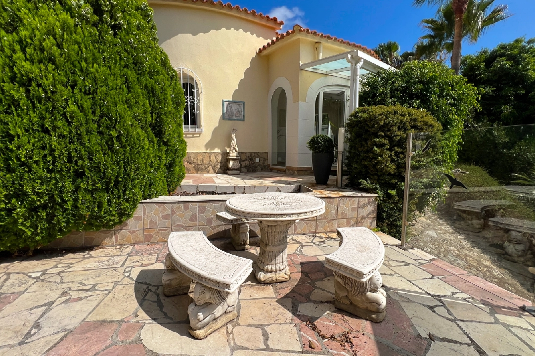 villa in Oliva for sale, built area 110 m², year built 1999, condition neat, + stove, plot area 750 m², 3 bedroom, 2 bathroom, swimming-pool, ref.: RG-0223-23