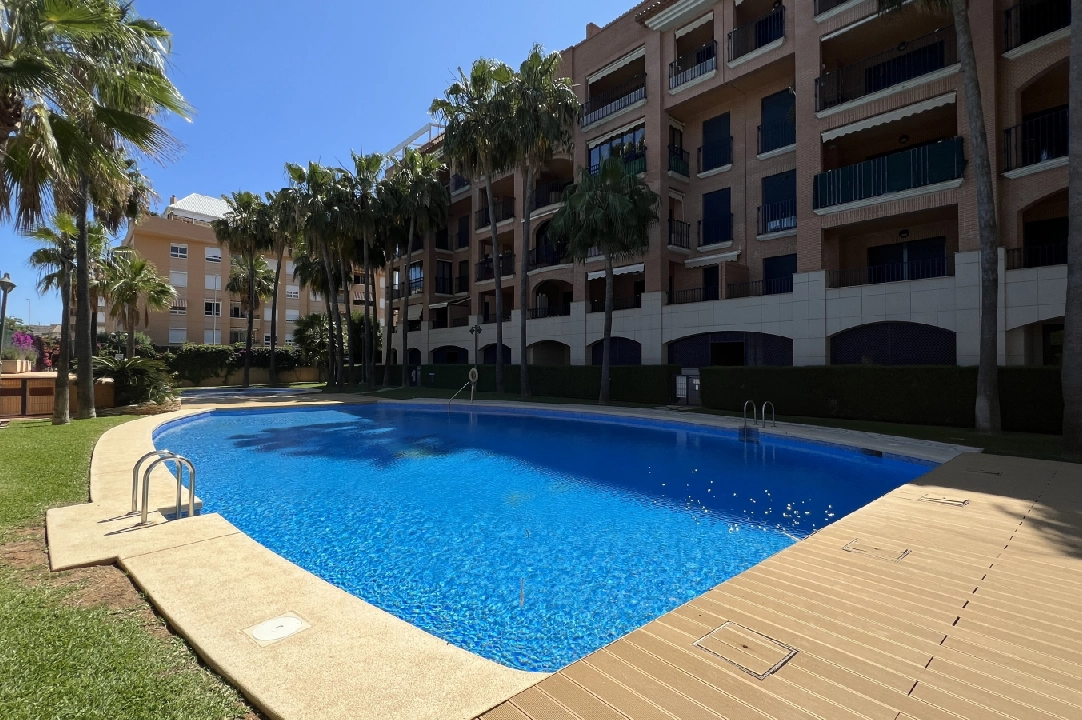 apartment in Denia(Centro) for holiday rental, built area 84 m², condition neat, + KLIMA, air-condition, 1 bedroom, 2 bathroom, swimming-pool, ref.: T-1318-29