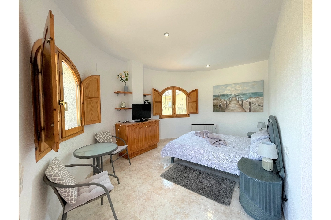 villa in Els Poblets(Barranquets) for holiday rental, built area 130 m², year built 2000, condition modernized, + central heating, air-condition, plot area 580 m², 3 bedroom, 2 bathroom, swimming-pool, ref.: T-0819-13