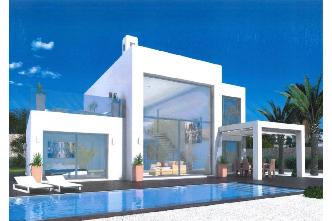 villa in Javea(Puerta Fenicia) for sale, built area 200 m², air-condition, plot area 1000 m², 4 bedroom, 3 bathroom, ref.: BP-2059JAV-7