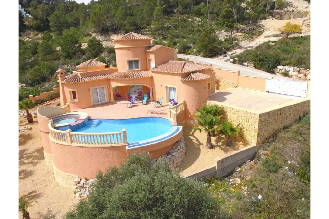 villa in Javea(Tosalet) for sale, built area 205 m², air-condition, plot area 1037 m², 3 bedroom, 3 bathroom, swimming-pool, ref.: BP-3085JAV-1