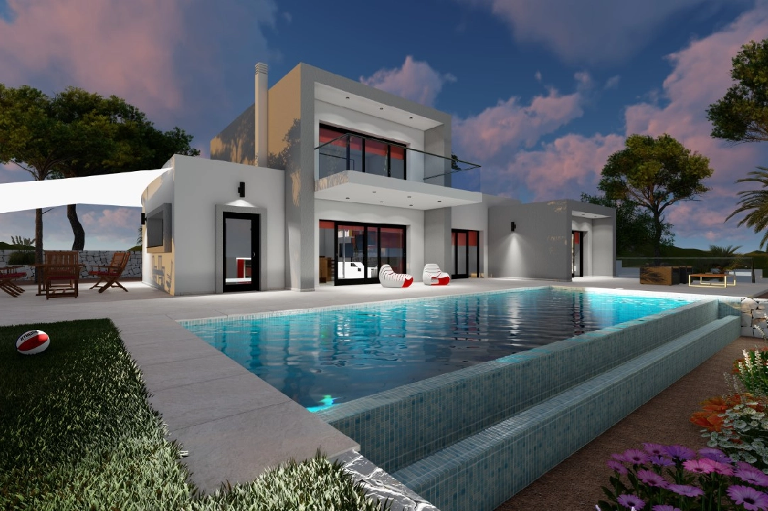 villa in Benissa(Fustera) for sale, built area 160 m², air-condition, plot area 1000 m², 3 bedroom, 2 bathroom, swimming-pool, ref.: BP-3092BEN-6