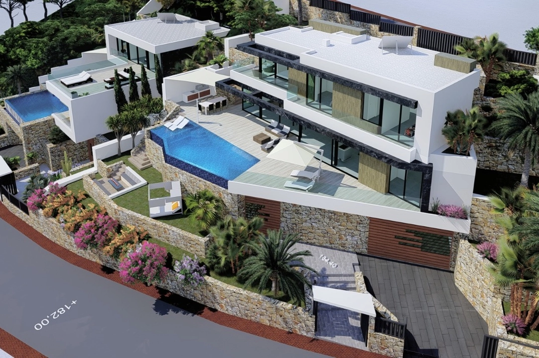 villa in Calpe(Maryvilla) for sale, built area 440 m², air-condition, plot area 637 m², 4 bedroom, 6 bathroom, ref.: BP-3230CAL-15