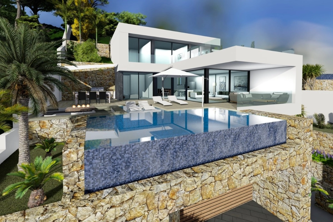 villa in Calpe(Maryvilla) for sale, built area 440 m², air-condition, plot area 637 m², 4 bedroom, 6 bathroom, ref.: BP-3230CAL-3