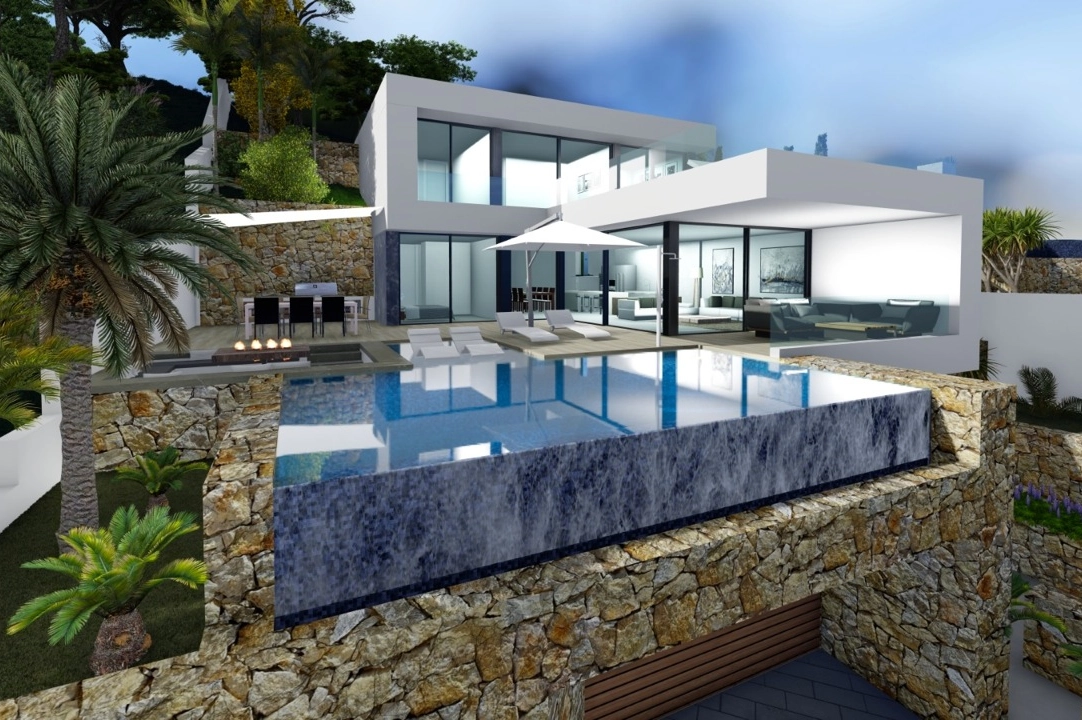 villa in Calpe(Maryvilla) for sale, built area 440 m², air-condition, plot area 637 m², 4 bedroom, 6 bathroom, ref.: BP-3230CAL-7