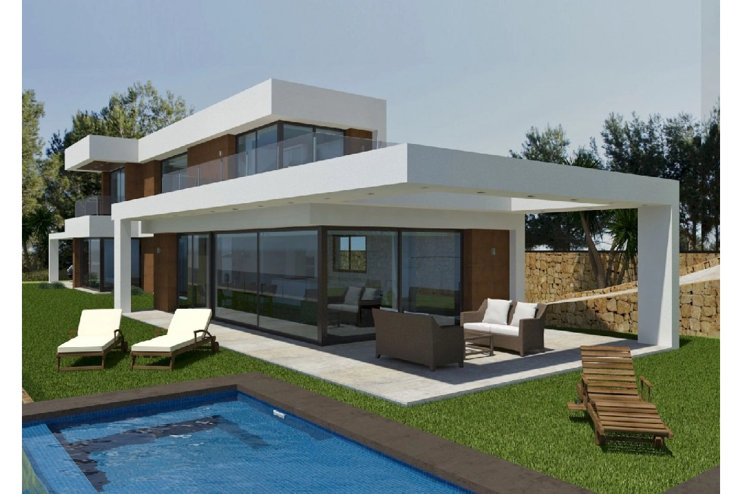 villa in Javea(Valle del Sol) for sale, built area 199 m², air-condition, plot area 1276 m², 3 bedroom, 3 bathroom, ref.: BP-3373JAV-1