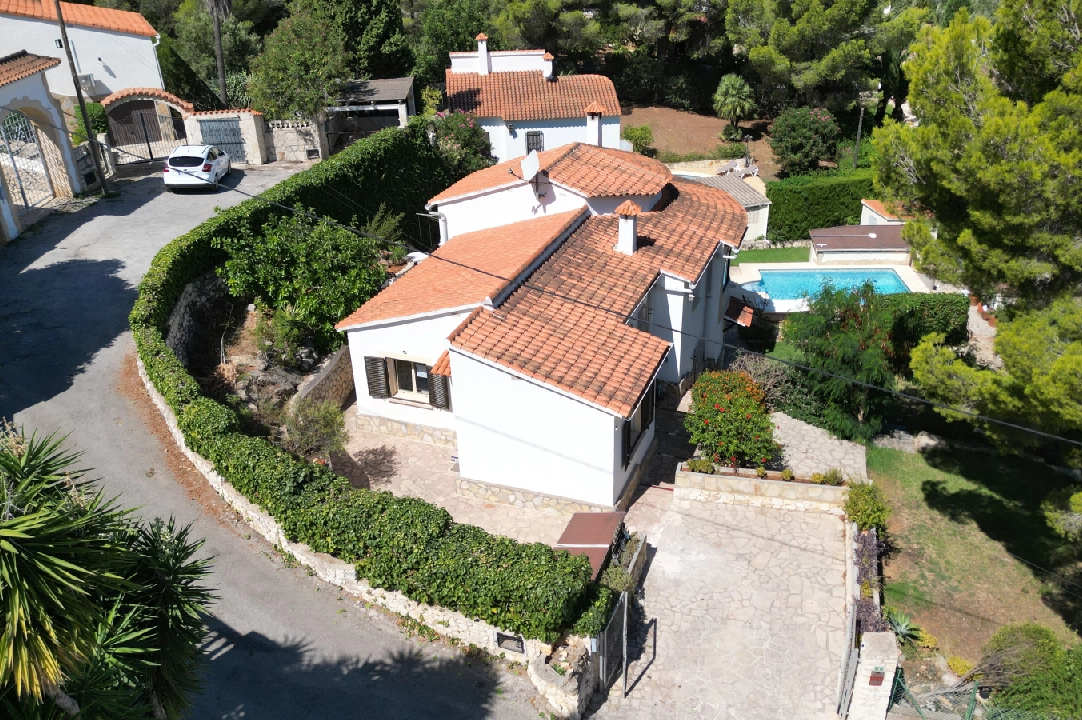 villa in Denia for holiday rental, built area 140 m², year built 1990, condition neat, + KLIMA, air-condition, plot area 800 m², 3 bedroom, 3 bathroom, swimming-pool, ref.: T-0423-28