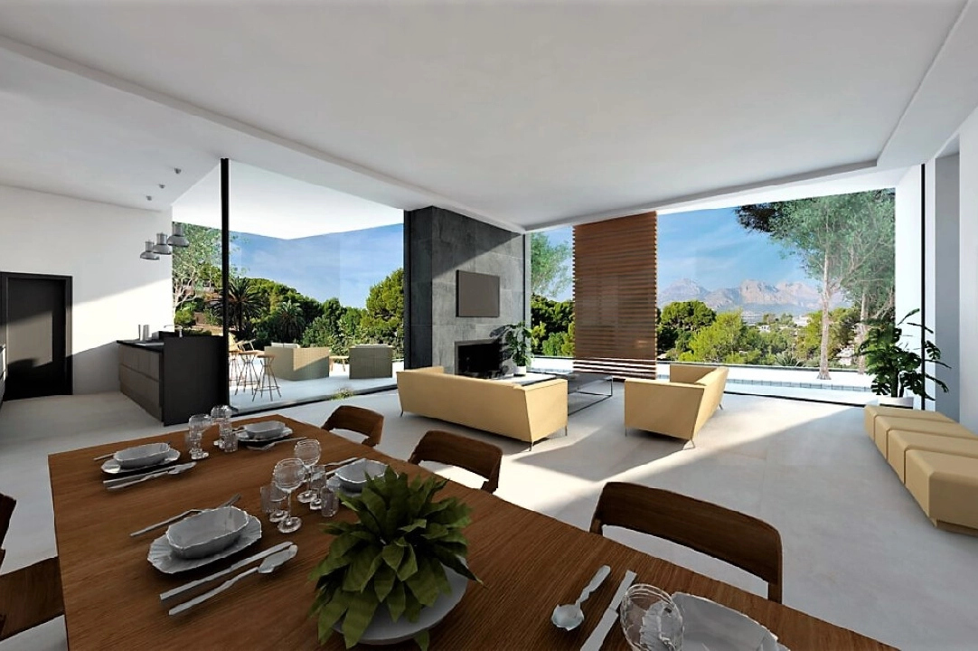 villa in Altea(Altea La Vella) for sale, built area 389 m², air-condition, plot area 1170 m², 4 bedroom, 3 bathroom, ref.: BP-6084ALT-7