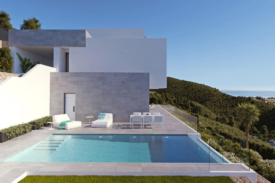 villa in Altea(Azure Altea Homes II) for sale, built area 254 m², plot area 1252 m², 4 bedroom, 6 bathroom, swimming-pool, ref.: VA-HB205-2