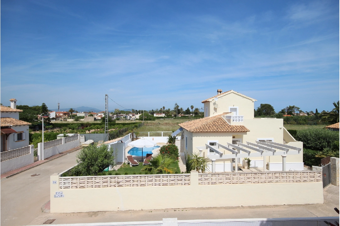 summer house in Els Poblets for holiday rental, built area 118 m², year built 2005, condition mint, + KLIMA, air-condition, plot area 450 m², 3 bedroom, 2 bathroom, swimming-pool, ref.: V-0121-7