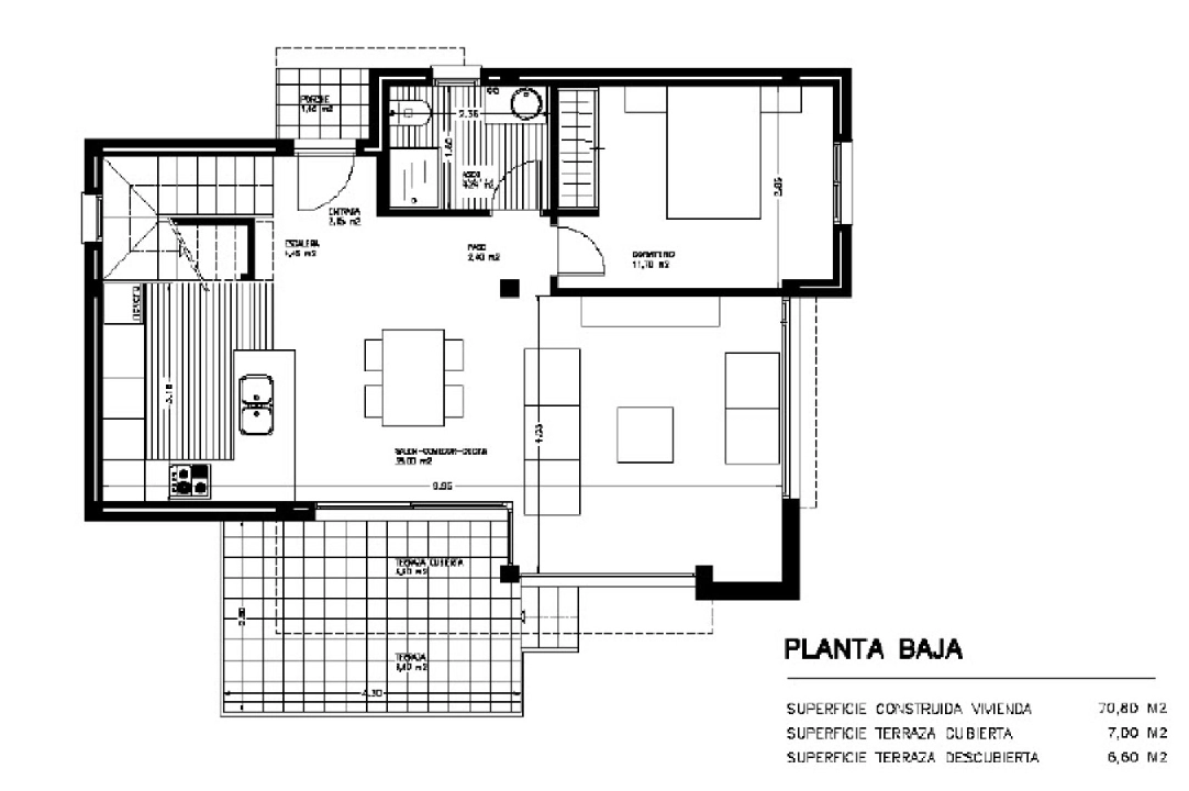 villa in Denia-La Sella for sale, built area 150 m², air-condition, plot area 326 m², 3 bedroom, 2 bathroom, swimming-pool, ref.: BP-3422SEL-4