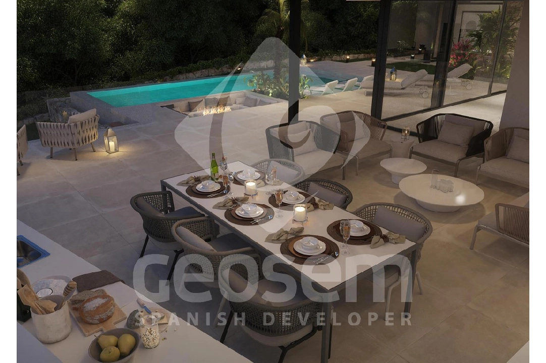 villa in Benitachell(Cumbre del Sol) for sale, built area 387 m², air-condition, plot area 877 m², 4 bedroom, 4 bathroom, swimming-pool, ref.: BP-4043BELL-13