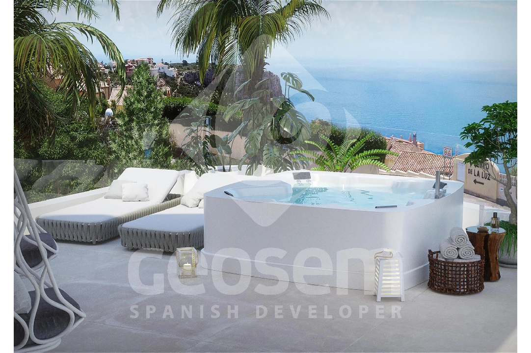 villa in Benitachell(Cumbre del Sol) for sale, built area 387 m², air-condition, plot area 877 m², 4 bedroom, 4 bathroom, swimming-pool, ref.: BP-4043BELL-21