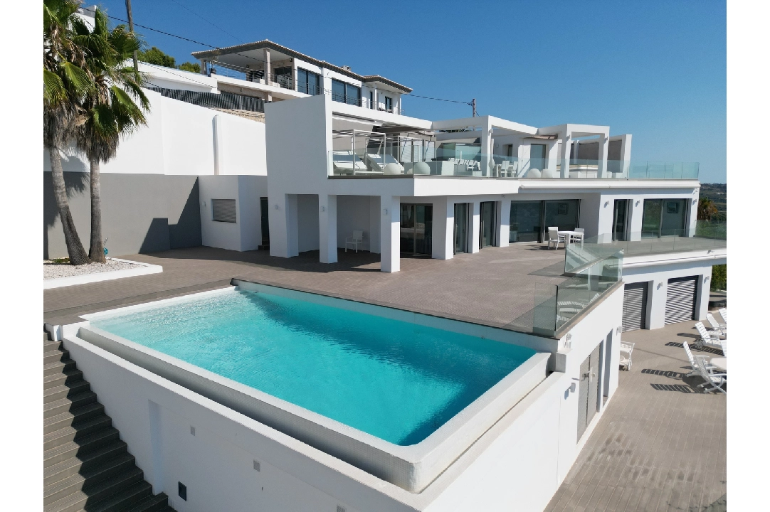 villa in Moraira(Moraira) for sale, built area 400 m², year built 2014, condition mint, + underfloor heating, air-condition, plot area 850 m², 4 bedroom, 4 bathroom, swimming-pool, ref.: AS-2522-1