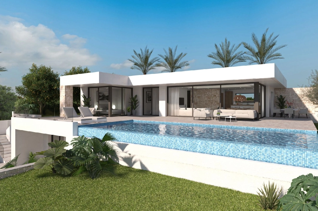 villa in Denia for sale, built area 259 m², air-condition, plot area 1118 m², 4 bedroom, 4 bathroom, swimming-pool, ref.: UM-UV-MANDARINA-II-1