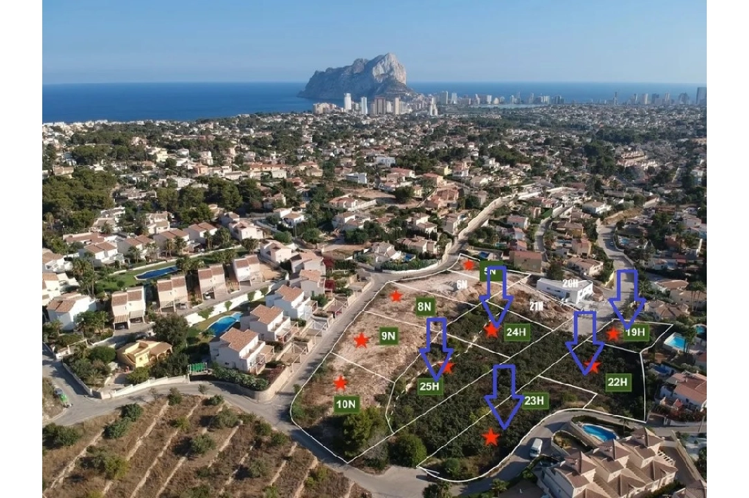 residential ground in Calpe(Gran Sol) for sale, plot area 4322 m², ref.: BP-6417CAL-1