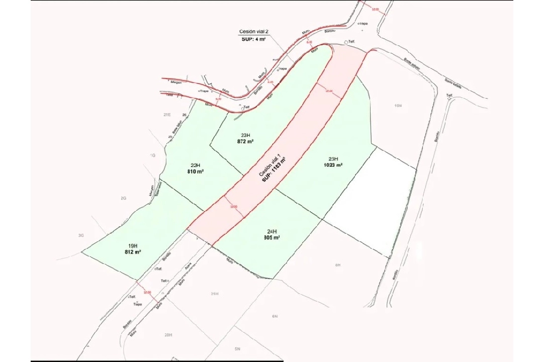 residential ground in Calpe(Gran Sol) for sale, plot area 4322 m², ref.: BP-6417CAL-2