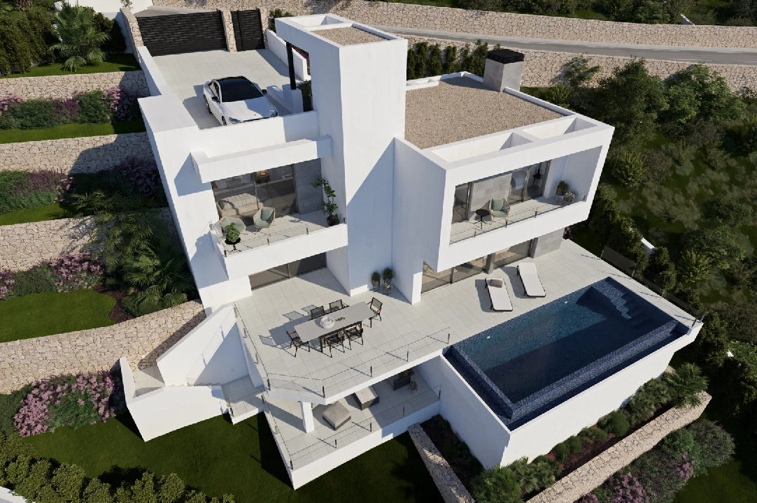 villa in Cumbre del Sol(Lirios Sunrise) for sale, built area 169 m², plot area 805 m², 3 bedroom, 3 bathroom, swimming-pool, ref.: VA-AL031-2