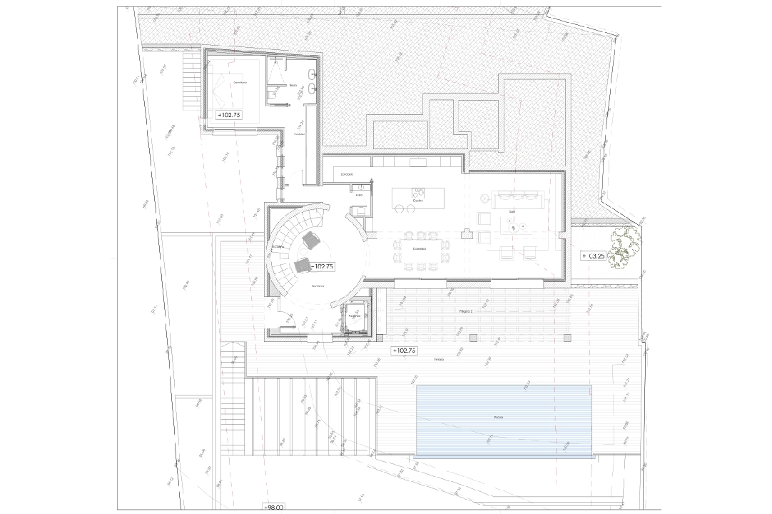 villa in Moraira(Paichi) for sale, air-condition, plot area 1000 m², 4 bedroom, 3 bathroom, swimming-pool, ref.: BP-4216MOR-2