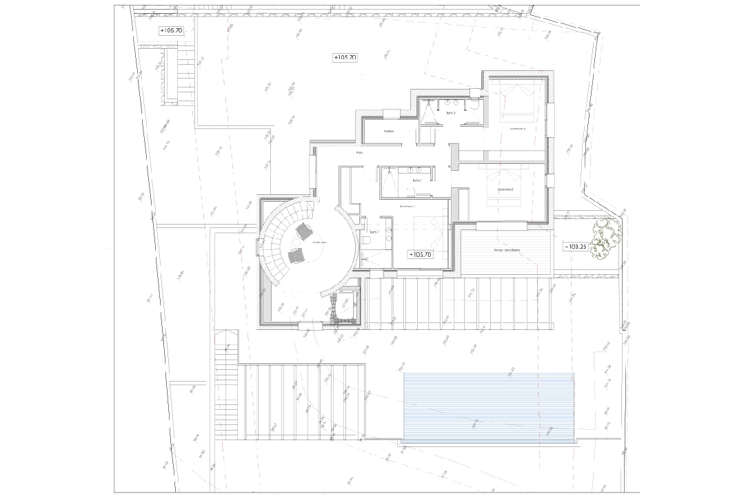 villa in Moraira(Paichi) for sale, air-condition, plot area 1000 m², 4 bedroom, 3 bathroom, swimming-pool, ref.: BP-4216MOR-3