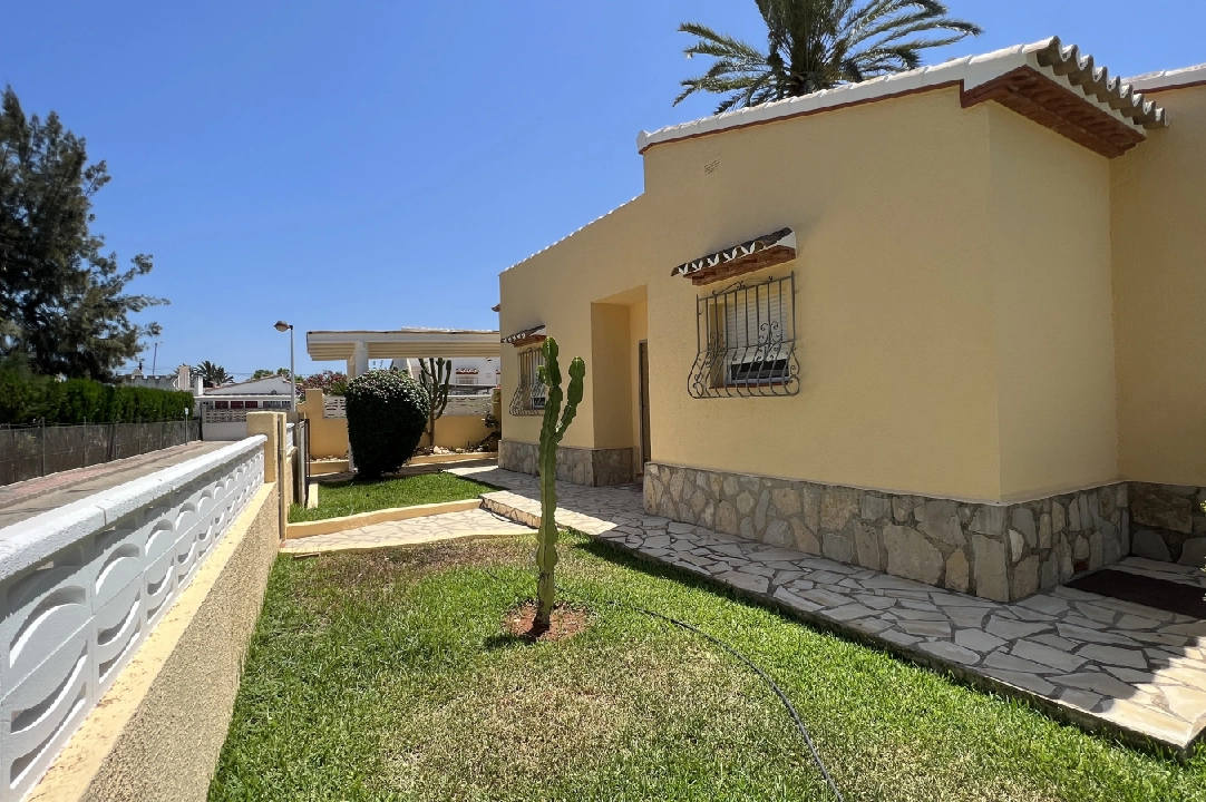 villa in Els Poblets for holiday rental, built area 134 m², year built 2001, condition neat, + KLIMA, air-condition, plot area 413 m², 2 bedroom, 2 bathroom, swimming-pool, ref.: T-0523-20