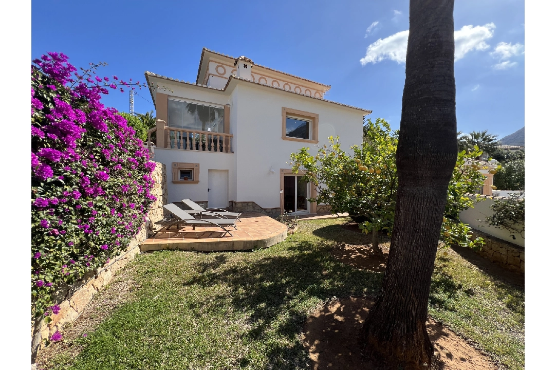 villa in Denia for holiday rental, built area 133 m², year built 1999, condition neat, + underfloor heating, air-condition, plot area 585 m², 3 bedroom, 3 bathroom, swimming-pool, ref.: T-1023-18