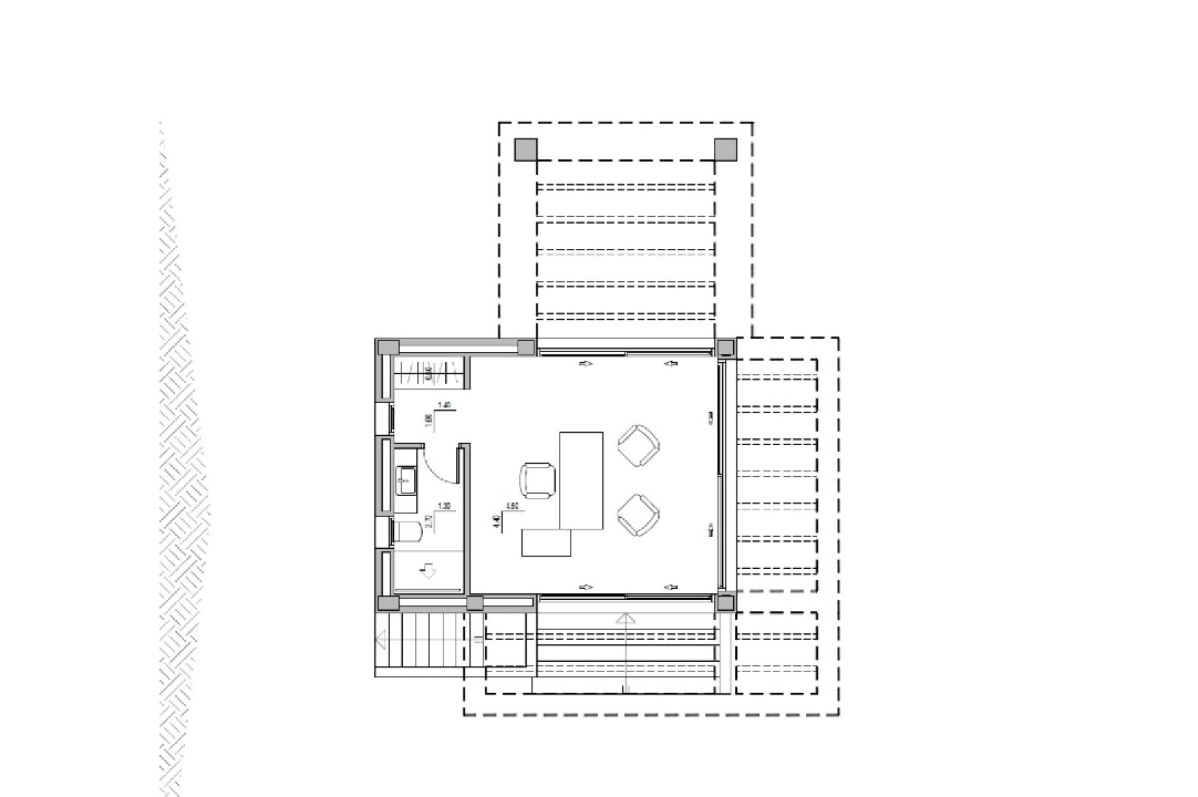 villa in Javea(Pinosol) for sale, built area 463 m², air-condition, plot area 1741 m², 4 bedroom, 5 bathroom, swimming-pool, ref.: BP-3609JAV-8