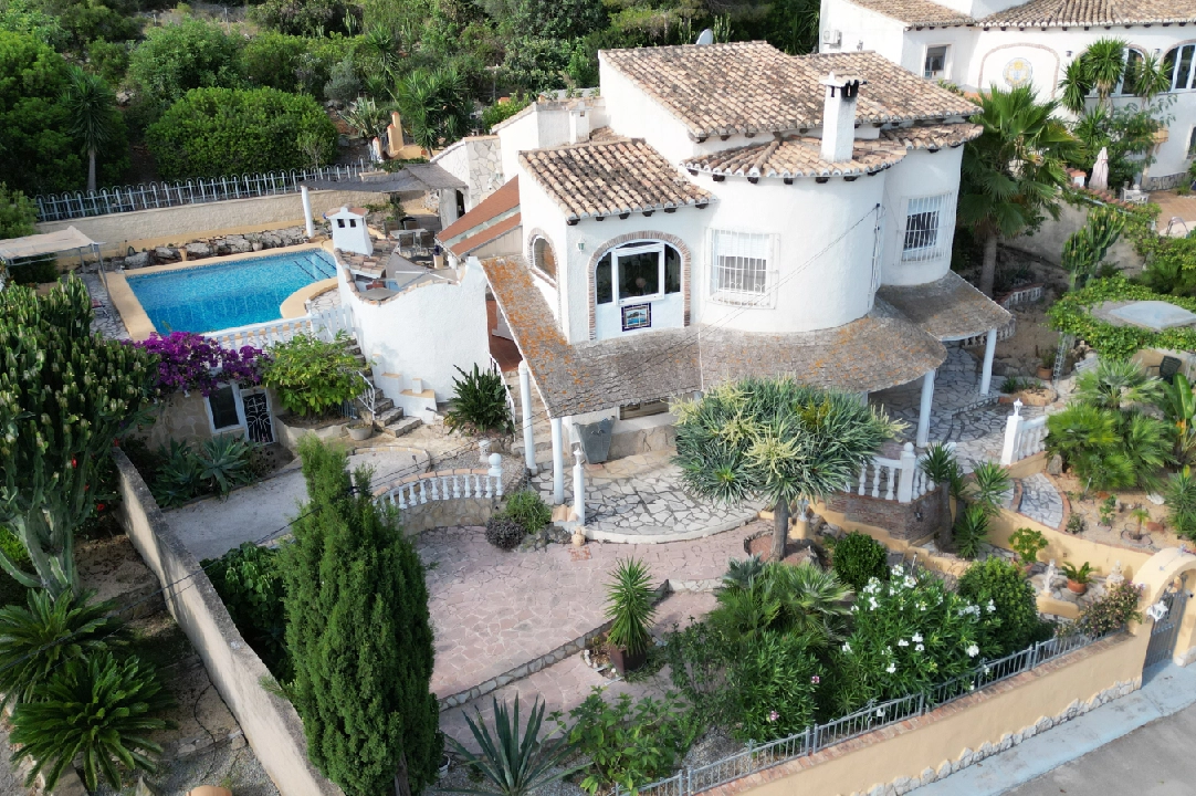 villa in Denia for sale, built area 130 m², year built 1980, + central heating, air-condition, plot area 1031 m², 3 bedroom, 2 bathroom, swimming-pool, ref.: JS-1623-5