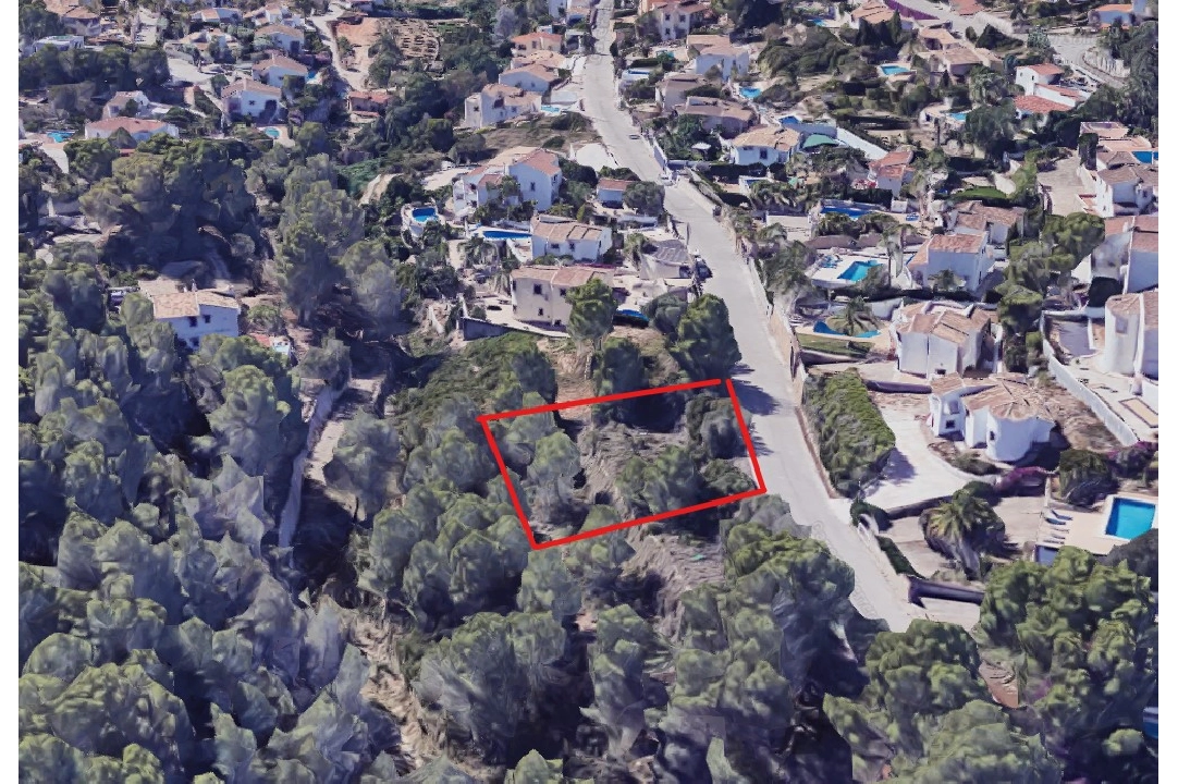 residential ground in Benissa(Cala Baladrar) for sale, air-condition, plot area 826 m², swimming-pool, ref.: BP-4295BEN-15