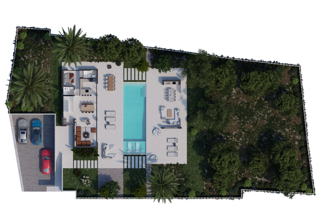 villa in Javea(Portichol) for sale, built area 510 m², air-condition, plot area 1639 m², 4 bedroom, 5 bathroom, swimming-pool, ref.: BP-4293JAV-16