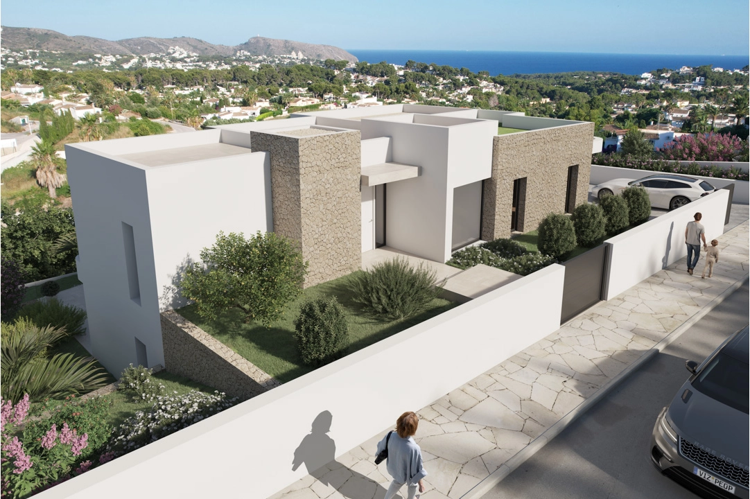 villa in Moraira(El Tesoro) for sale, built area 252 m², air-condition, plot area 801 m², 4 bedroom, 5 bathroom, swimming-pool, ref.: BP-8114MOR-5