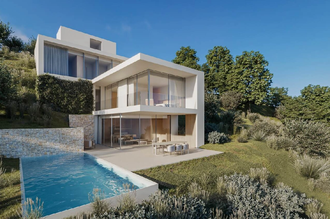 villa in Benissa(La Fustera) for sale, built area 330 m², air-condition, plot area 1448 m², 4 bedroom, 5 bathroom, swimming-pool, ref.: BP-4310BEN-2