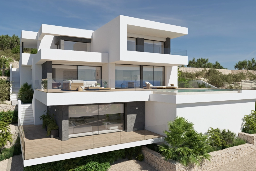 villa in Cumbre del Sol(Residencial Plus Jazmines) for sale, built area 207 m², plot area 1020 m², 3 bedroom, 4 bathroom, swimming-pool, ref.: VA-AJ137-5