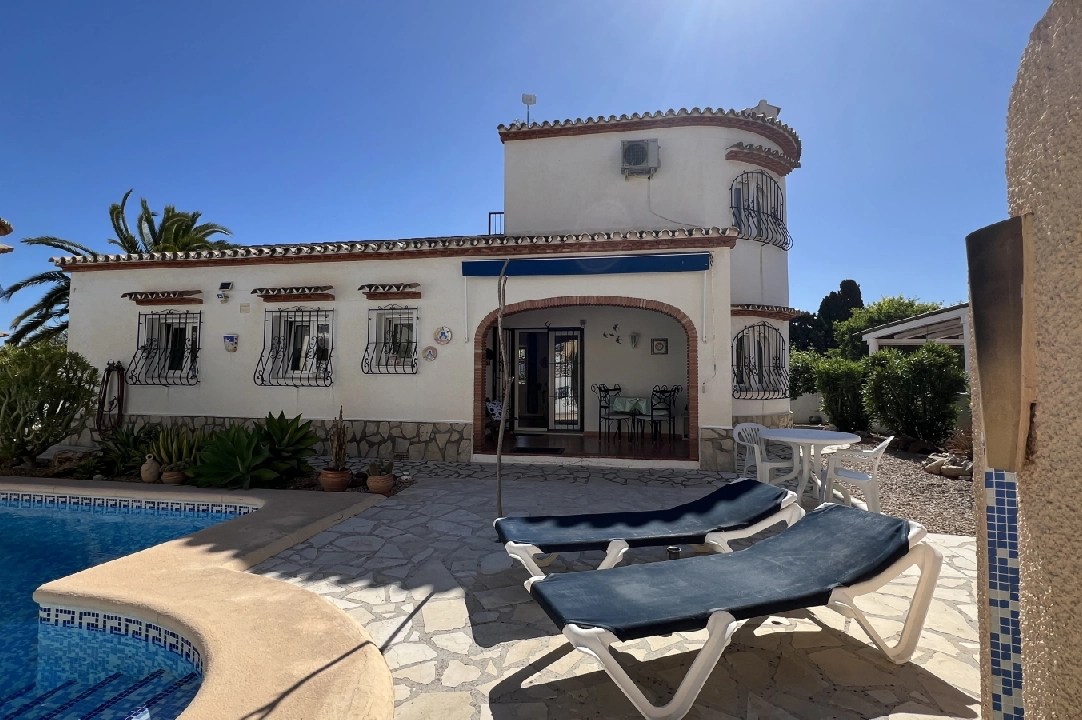 villa in Els Poblets for holiday rental, built area 125 m², year built 2003, + KLIMA, air-condition, plot area 400 m², 2 bedroom, 3 bathroom, swimming-pool, ref.: T-1123-36