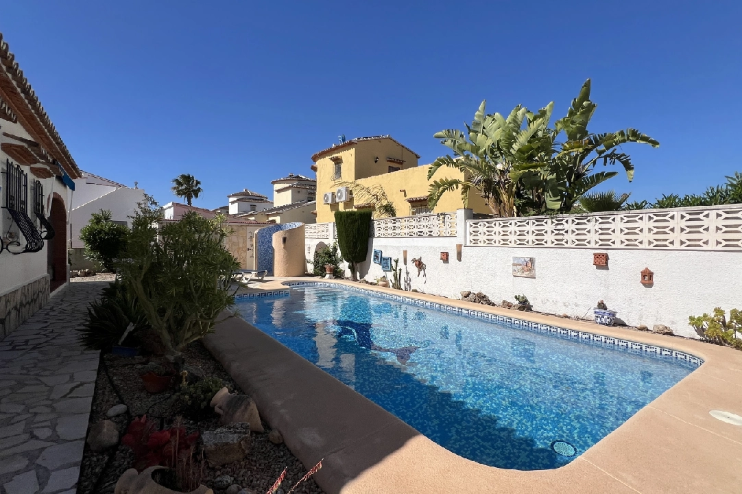 villa in Els Poblets for holiday rental, built area 125 m², year built 2003, + KLIMA, air-condition, plot area 400 m², 2 bedroom, 3 bathroom, swimming-pool, ref.: T-1123-4