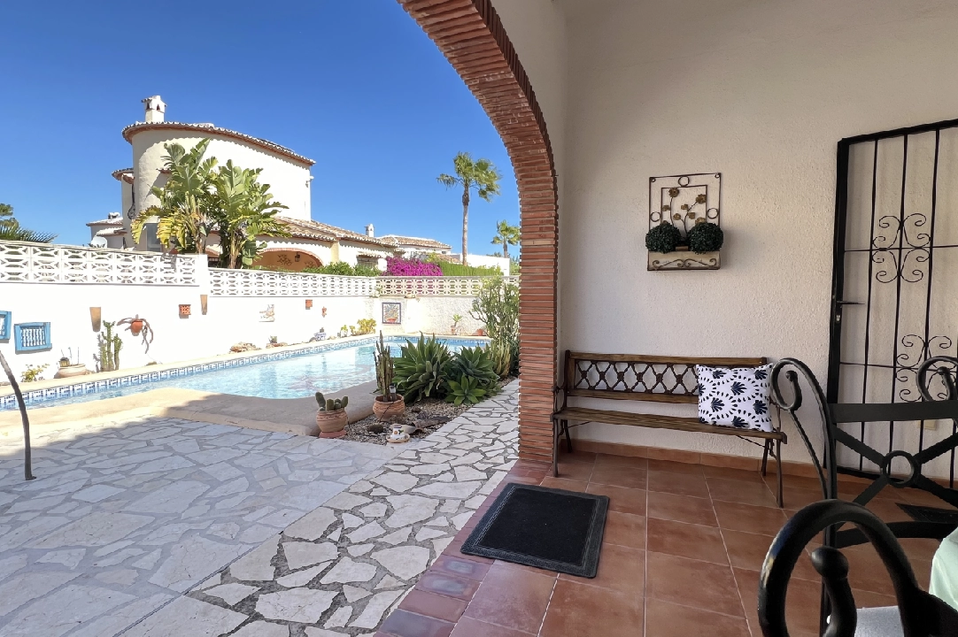 villa in Els Poblets for holiday rental, built area 125 m², year built 2003, + KLIMA, air-condition, plot area 400 m², 2 bedroom, 3 bathroom, swimming-pool, ref.: T-1123-5