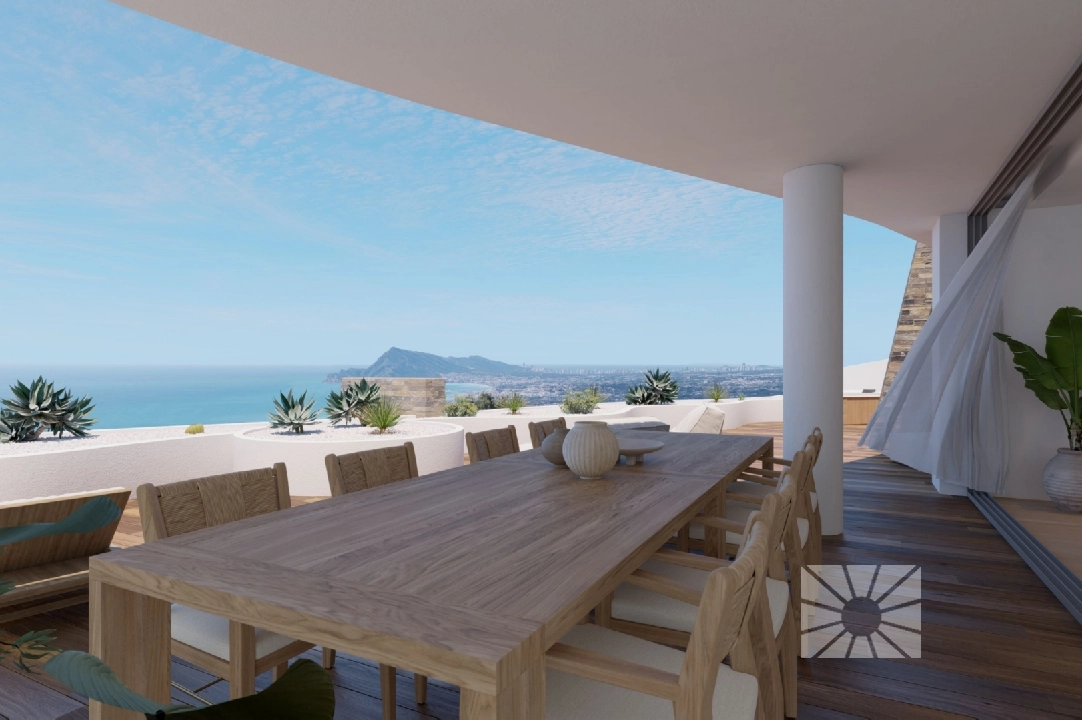 apartment in Altea(Ocean Suites Altea) for sale, built area 243 m², 3 bedroom, 3 bathroom, swimming-pool, ref.: VA-HA010-1