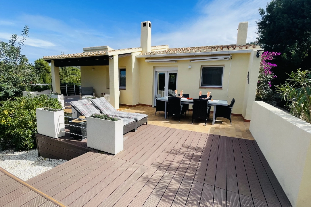 villa in Denia-La Sella(La Sella ) for holiday rental, built area 111 m², year built 1986, + central heating, air-condition, plot area 495 m², 3 bedroom, 2 bathroom, swimming-pool, ref.: T-0424-3