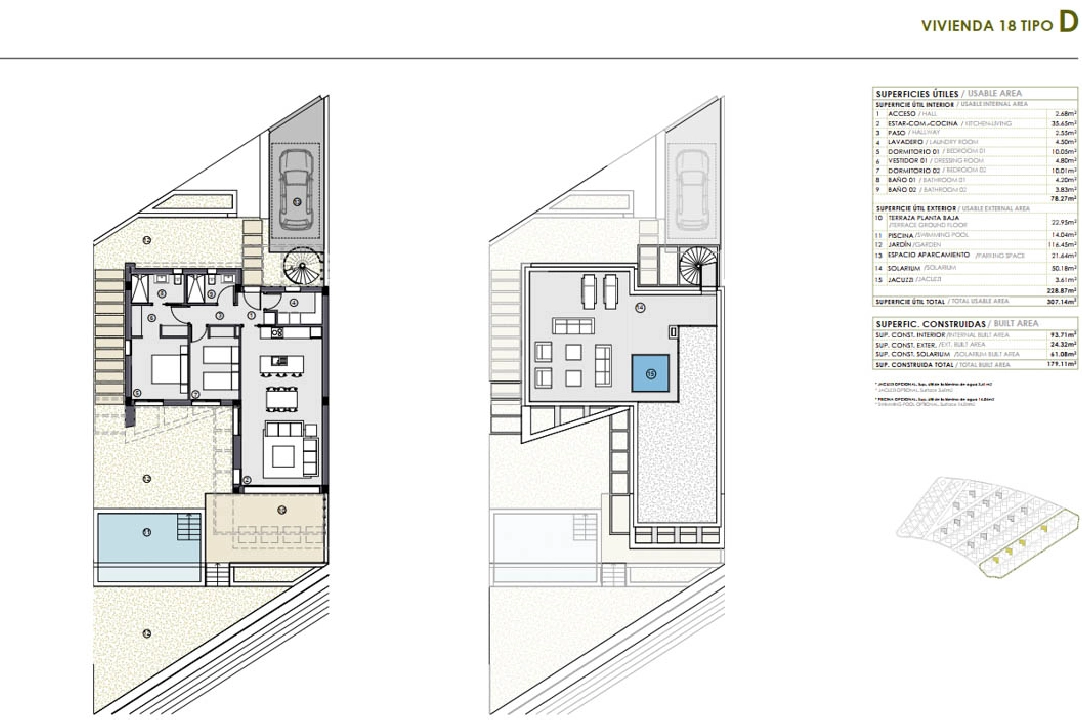 terraced house in Polop(Hills) for sale, built area 179 m², air-condition, 2 bedroom, 2 bathroom, ref.: BP-7052POL-18