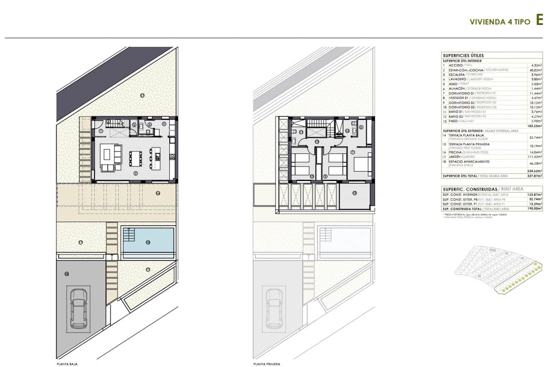 terraced house in Polop(Hills) for sale, built area 179 m², air-condition, 2 bedroom, 2 bathroom, ref.: BP-7052POL-19