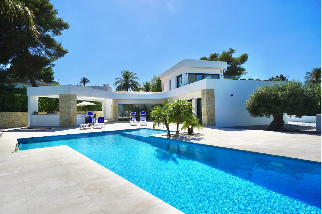 villa in Javea(Pinosol) for sale, built area 260 m², condition first owner, + underfloor heating, air-condition, plot area 1866 m², 4 bedroom, 3 bathroom, swimming-pool, ref.: CA-H-1790-AMBE-2