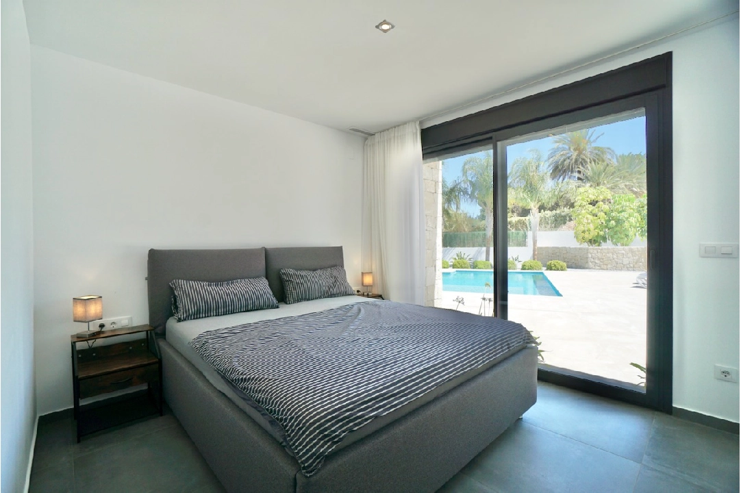 villa in Javea(Pinosol) for sale, built area 260 m², condition first owner, + underfloor heating, air-condition, plot area 1866 m², 4 bedroom, 3 bathroom, swimming-pool, ref.: CA-H-1790-AMBE-26