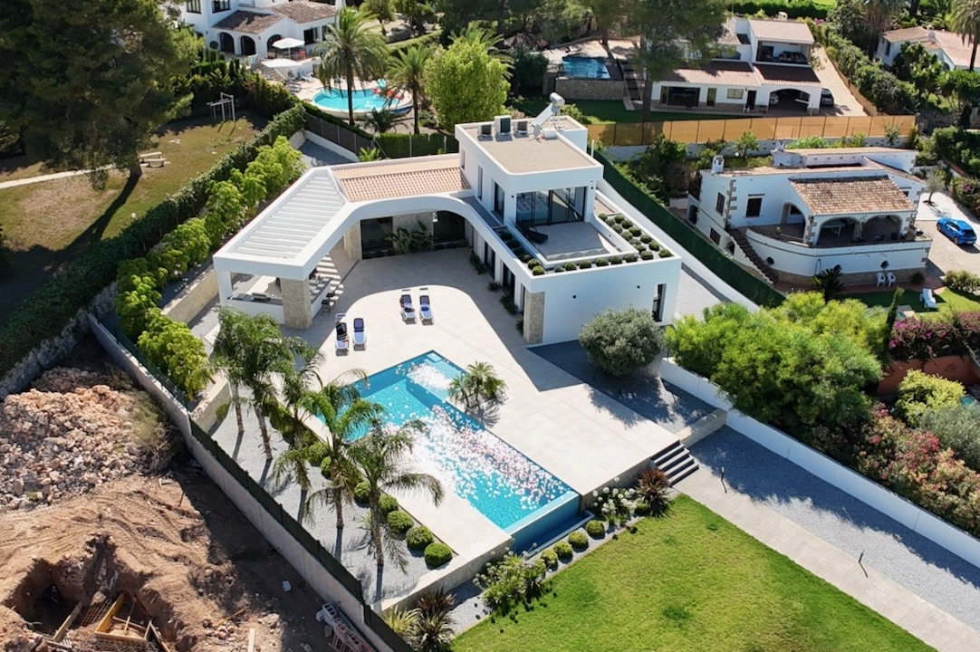 villa in Javea(Pinosol) for sale, built area 260 m², condition first owner, + underfloor heating, air-condition, plot area 1866 m², 4 bedroom, 3 bathroom, swimming-pool, ref.: CA-H-1790-AMBE-44