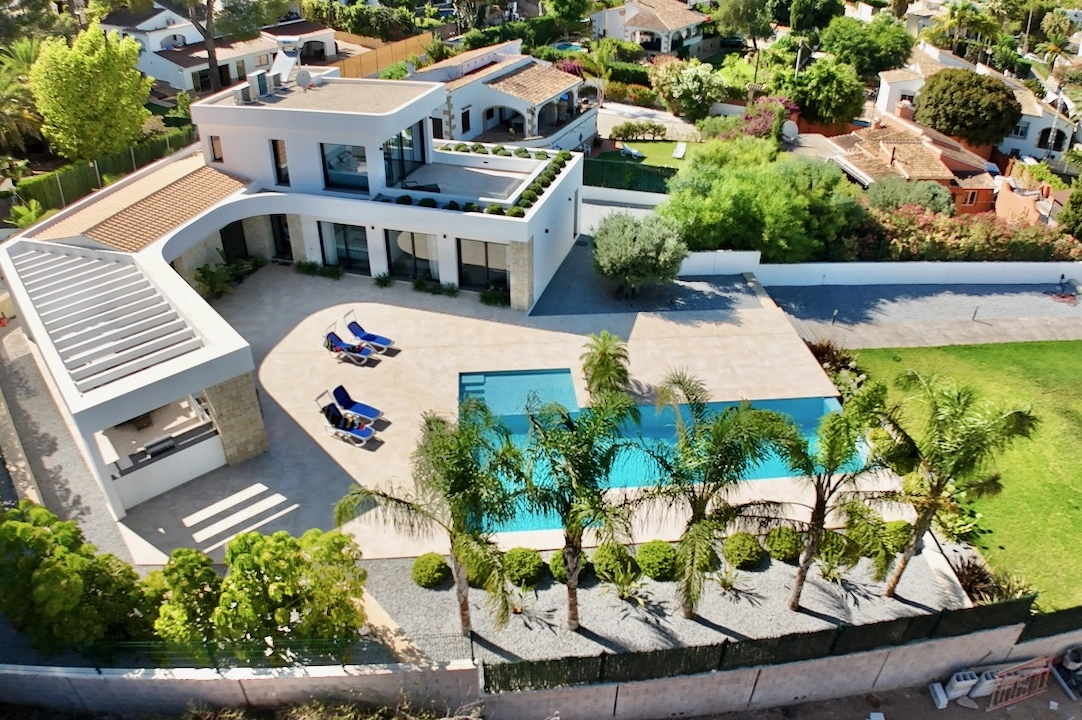 villa in Javea(Pinosol) for sale, built area 260 m², condition first owner, + underfloor heating, air-condition, plot area 1866 m², 4 bedroom, 3 bathroom, swimming-pool, ref.: CA-H-1790-AMBE-45