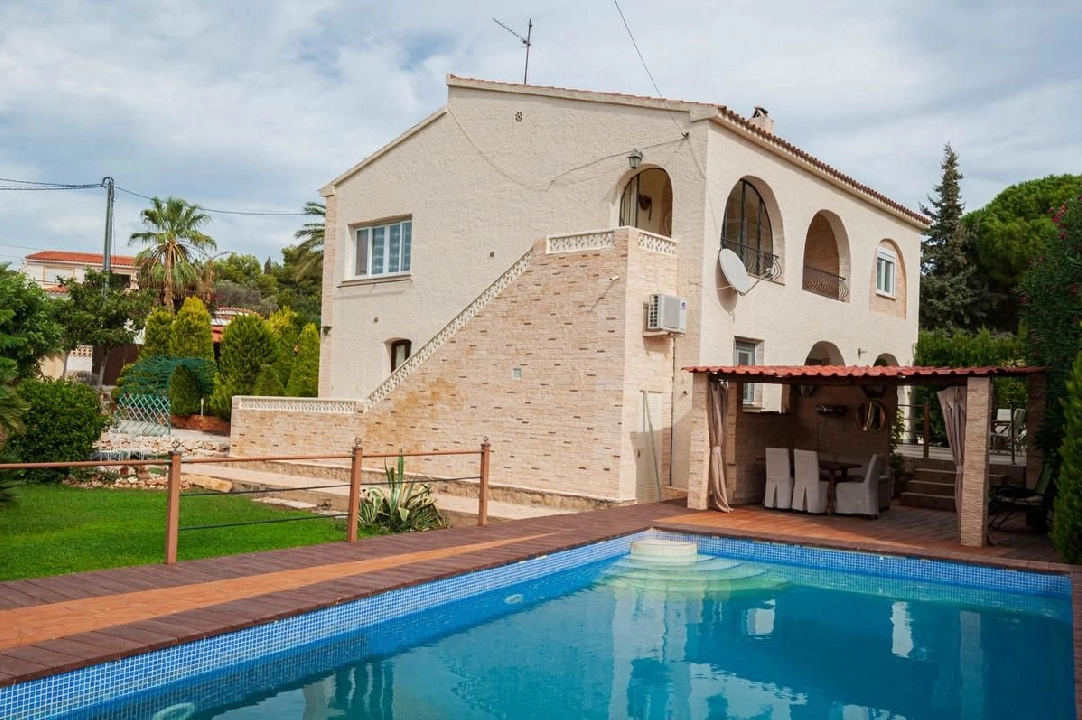 villa in Calpe(Gran sol) for sale, built area 227 m², air-condition, plot area 970 m², 4 bedroom, 2 bathroom, swimming-pool, ref.: COB-3399-10535-1