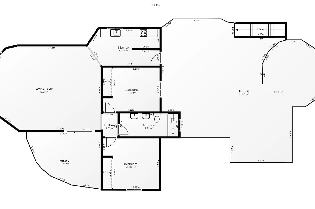 villa in Benissa(San Jaime) for sale, built area 240 m², air-condition, 6 bedroom, 3 bathroom, swimming-pool, ref.: COB-3449-10535-40