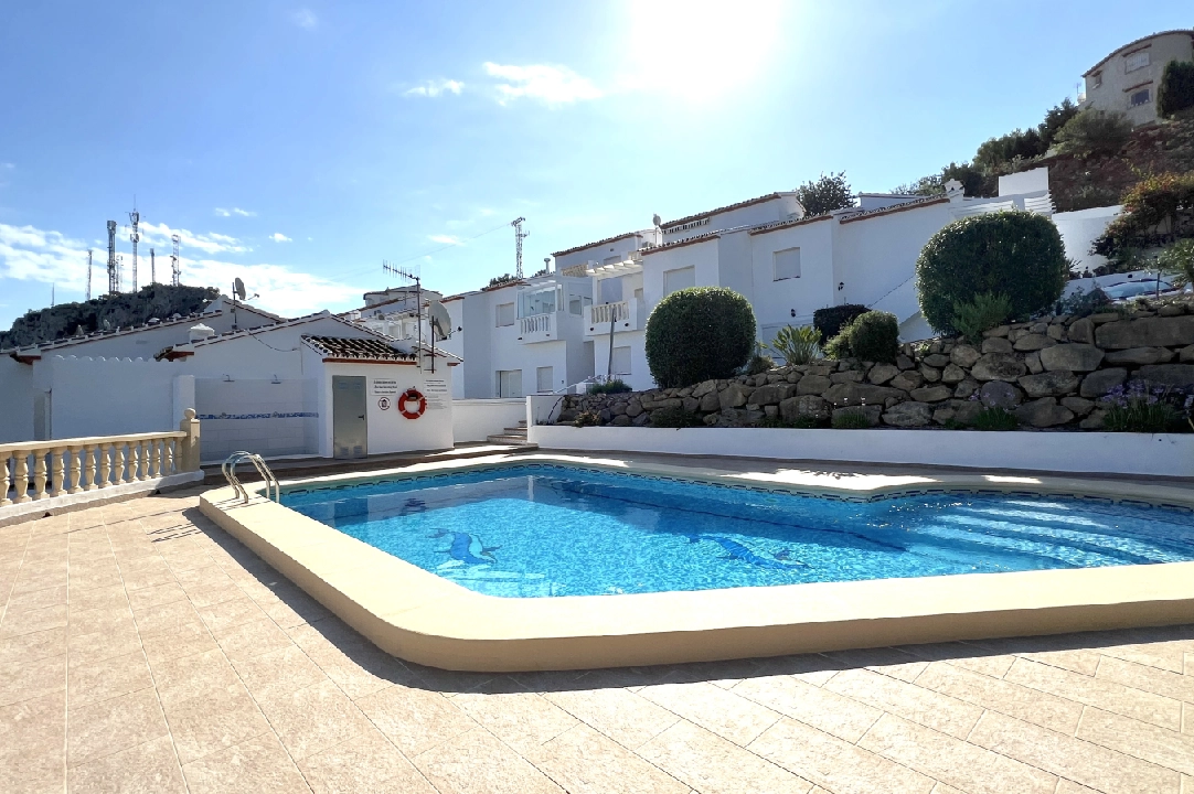 terraced house middle in Pedreguer(Monte Pedreguer) for sale, built area 90 m², year built 2002, condition neat, + KLIMA, air-condition, plot area 109 m², 2 bedroom, 1 bathroom, swimming-pool, ref.: AS-0724-2