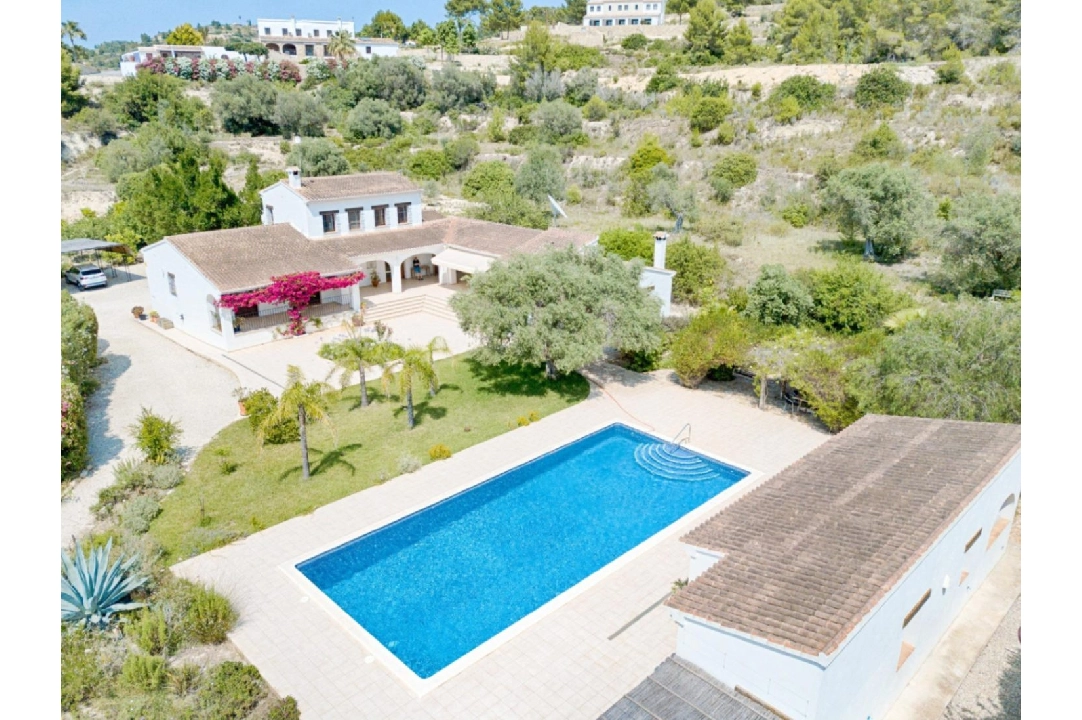 country house in Benissa for sale, built area 521 m², year built 2002, air-condition, plot area 19880 m², 4 bedroom, 3 bathroom, swimming-pool, ref.: AM-11988DA-2