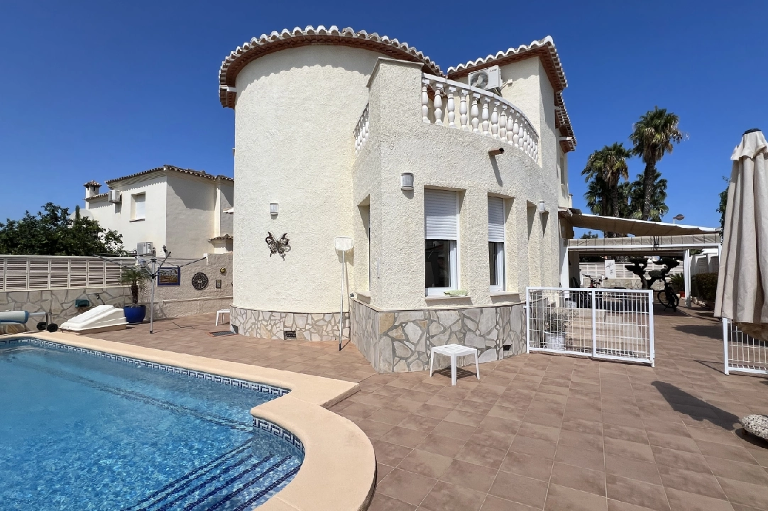 villa in Els Poblets for sale, built area 179 m², year built 1997, condition neat, + central heating, air-condition, plot area 412 m², 5 bedroom, 3 bathroom, swimming-pool, ref.: JS-1524-3